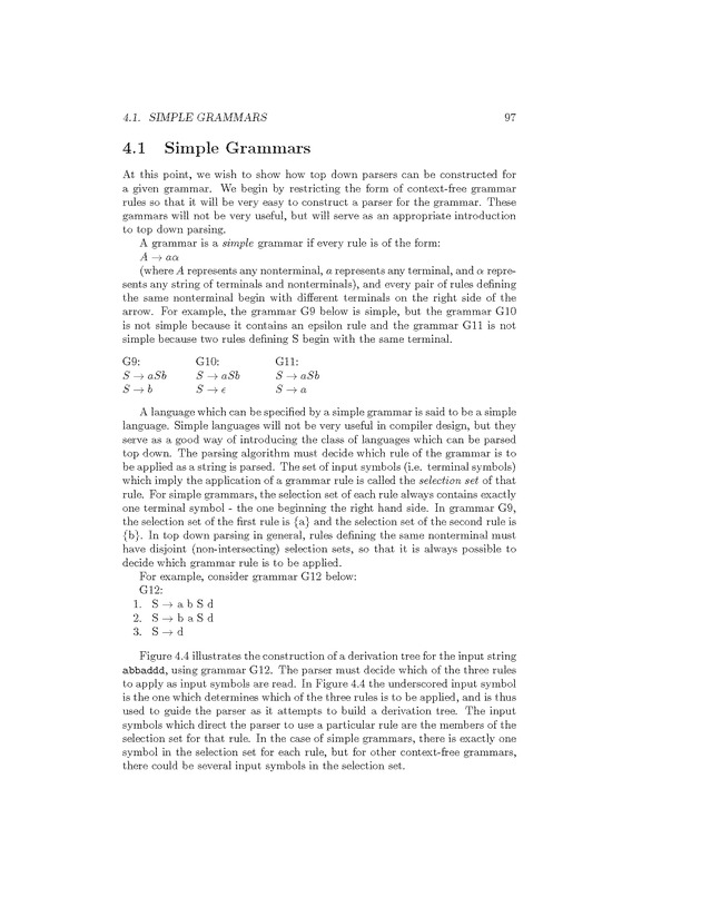 Compiler Design: Theory, Tools, and Examples - Page 97